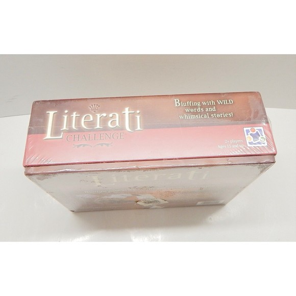 Literati Challenge Bluffing Cards SAT Words Discovery Bay Games Sealed - Picture 4 of 8